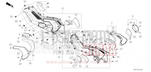 PANNEAU MARCHE ADV750P de 2023